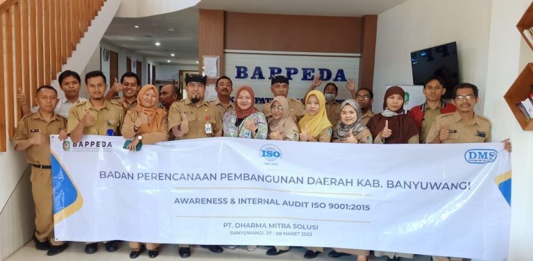 Kegiatan Pelatihan Awereness  dan Internal Audit  Sistem Manajemen Mutu ISO 9001:2015